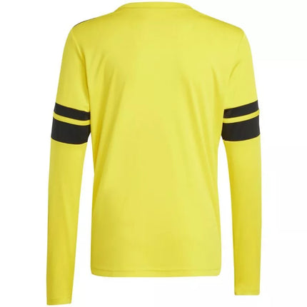 adidas Squadra 25 Long Sleeve Kids T-Shirt Yellow JJ0043