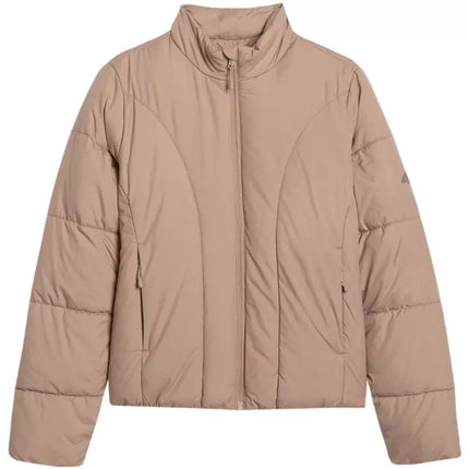 Women's jacket 4F F0705 beige 4FRAW25TDJAF0705 083S