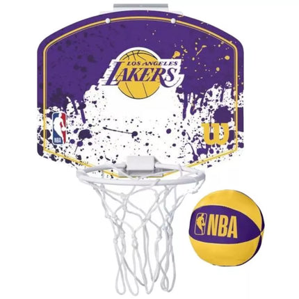 Mini krepšinio lankas Wilson NBA komandos Los Angeles Lakers, mini lenta WTBA1302LAL