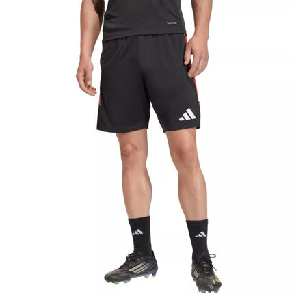 Vyriški adidas Tiro 26 League treniruočių šortai Juodi ir Raudoni JY9716