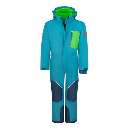 Trollkids Kids Isfjord Snowsuit XT Winter Blue (639-104)