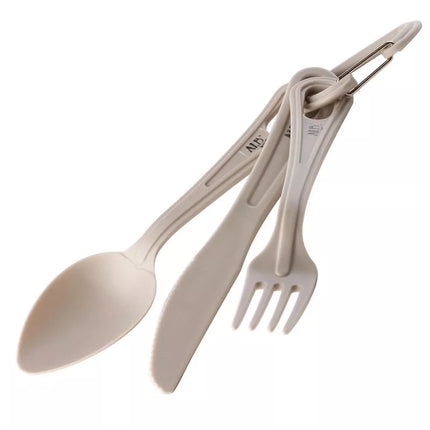 Tourist tableware and cutlery SET for 2 people.