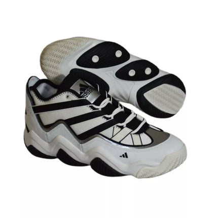 Adidas Top Ten 2010 Vyriški Krepšinio Bateliai Balti Juodi - HR0099