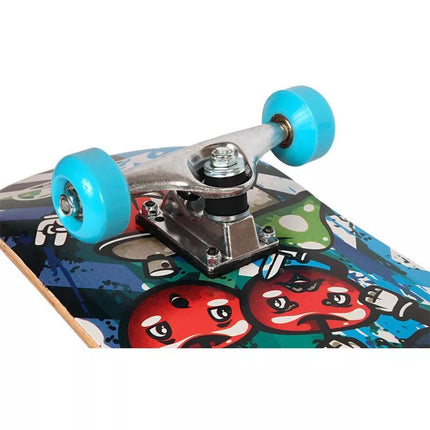 OCOTOPUS BLUE WOODEN SKATEBOARD BEST SPORTING