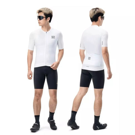 Rockbros 15200025 Short Sleeve Cycling Jersey Size L - White