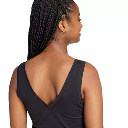 adidas Essentials marškinėliai su mažu logotipu iš medvilnės, moteriški JE1321