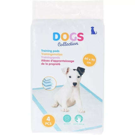 HYGIENIC TRAINING PAD FOR DOGS 60x90CM 4 PCS DOGS COLLECTION