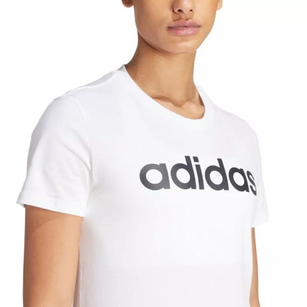 adidas Essentials Linear W GL0768 marškinėliai
