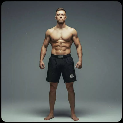 Juodi DBX Bushido MMA šortai