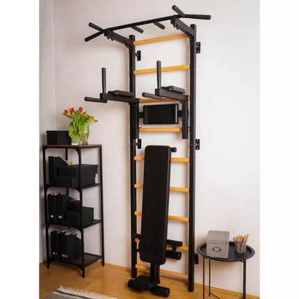GIMNASTIKOS KOPIĖTELĖS SU ATRAMINE SKERSINIU IR SUOLIUKO KOMPLEKTU 723B