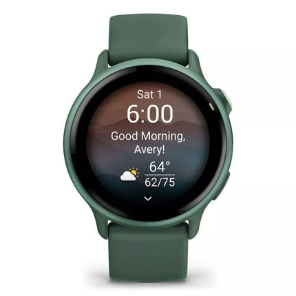 Garmin Vivoactive 6 42 mm Jasper žalias laikrodis