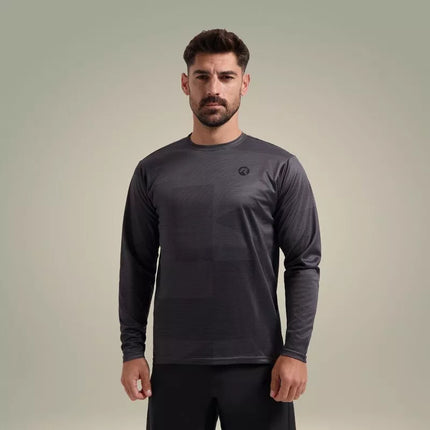 Rogelli MTB ADVNTR long sleeve jersey gray M