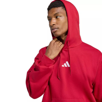 Men's adidas Essentials Feelcozy Hoodie red KC0907