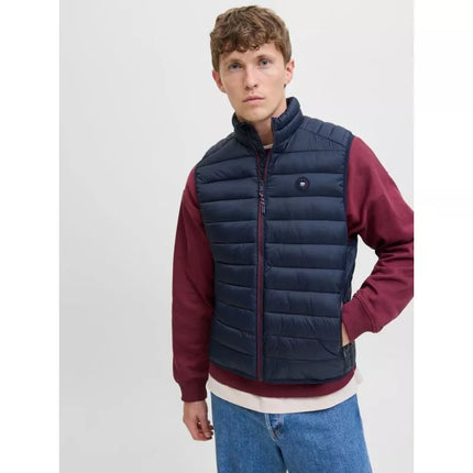 Jack&Jones men's vest JJEBRADLEY LIGHT BODYWARMER COLLAR NOO 12280973 SKY CAPTAIN