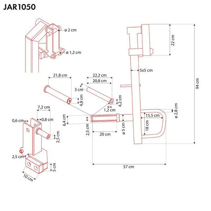 JAR1050 JAMMER ARMS HMS