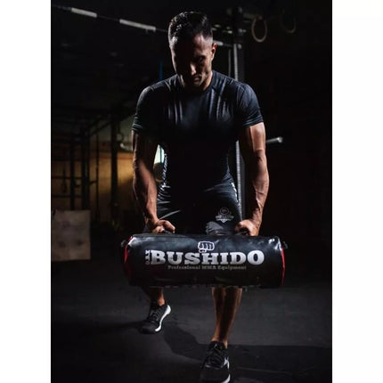SMĖLIO MAIŠAS BUSHIDO, SMĖLIO KREPŠYS, KRYŽMINĖMS TRENIRUOTĖMS, FITNESAS 35 KG