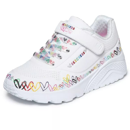 Skechers vaikiški UNO LITE HEART CRAZE sportiniai bateliai 314091L WMLT