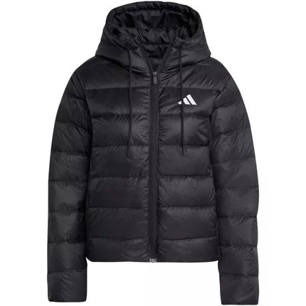 Moteriška adidas Essentials Climawarm lengva pūkinė striukė su gobtuvu Juoda KC1580
