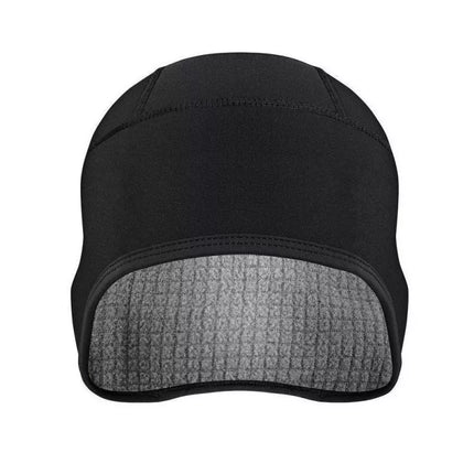 Rockbros juoda izoliuota/softshell kepurė šalmui