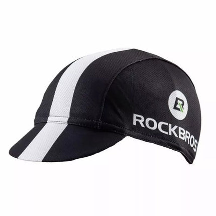 Dviračių kepuraitė juoda ir balta Rockbros