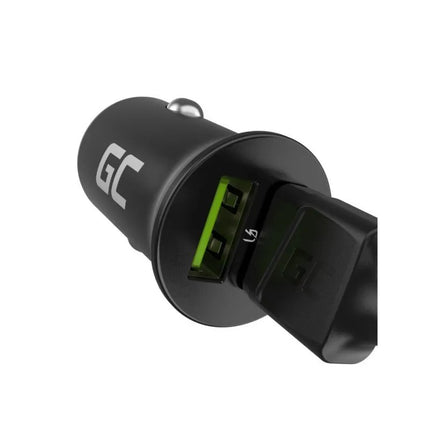 GREEN CELL CAR CHARGER GC POWERRIDE NANO36 36W 6A 2X USB-A