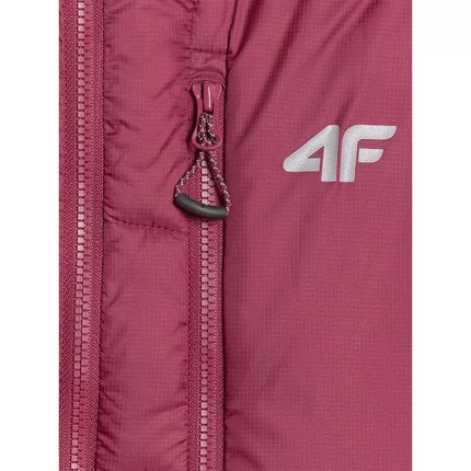 Moteriška pūkinė žygio striukė su „Primaloft Silver“ užpildu 4F 4FRAW25TDJAF0792-60S