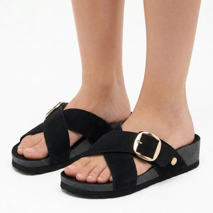 Gioseppo WINN Black Women's Shoes (74512-P-Black)