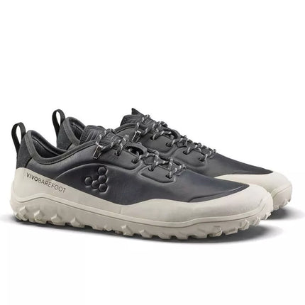 Vyriški batai Vivobarefoot TRACKER LEATHER AT LOW OBSIDIAN/WHITE (309534-04)