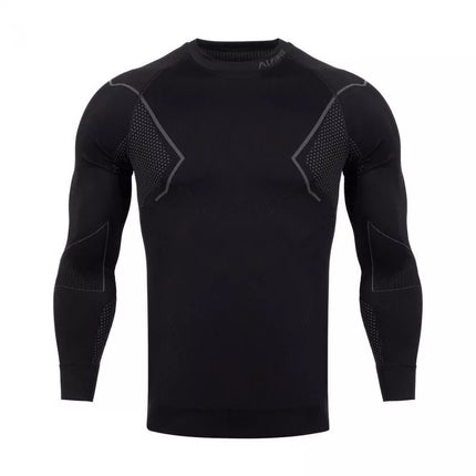 Alpinus Active Thermoaktyvus Termo marškinėliai Juoda ir Pilka M GT43189