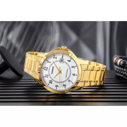 Vyriškas laikrodis CASIO MTP-V004G-7BUDF su dėžute