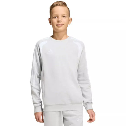 adidas Tiro 26 League Sweat Crew gray kids' sweatshirt KF5823