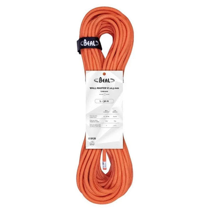 BEAL virvė Wall Master Unicore 10.5mm 30m – oranžinė