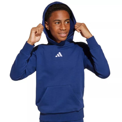 adidas Essentials tamsiai mėlynas vaikiškas džemperis JY0612