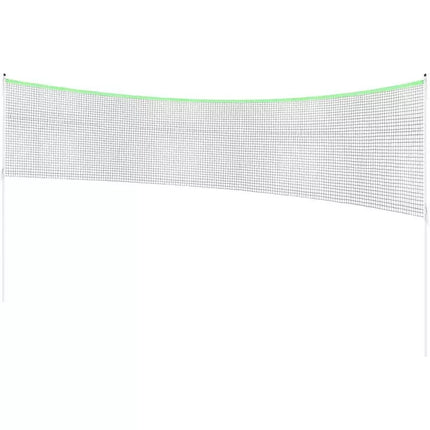 BADMINTON VOLLEYBALL NET POSTS SET 609x220CM