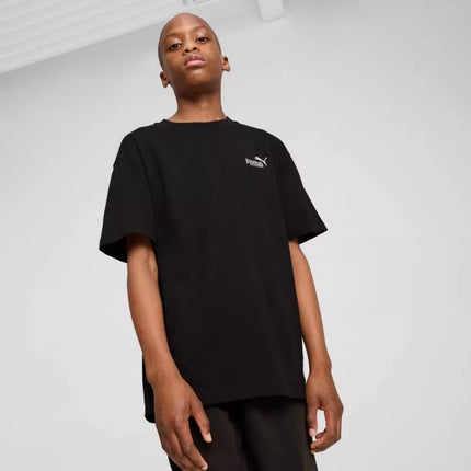 Puma ESS Small No. 1 Logo Relaxed Tee for Kids Black 684920 01