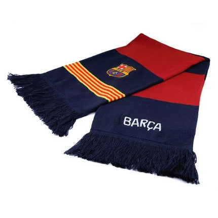 FC Barcelona fan scarf double-sided double vertical scarf 5004BUD22