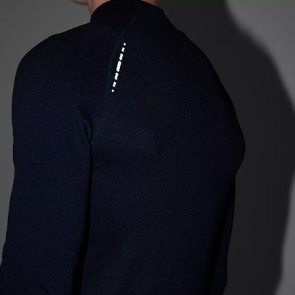 Men's longsleeve t-shirt 4F M417 deep black 4FWAW25TFLOM417 20S