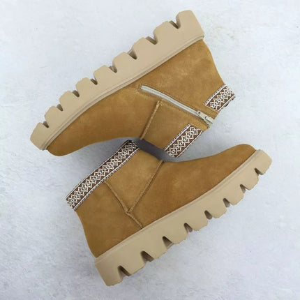 Women's leather ankle boots with zipper Rieker W2074-24