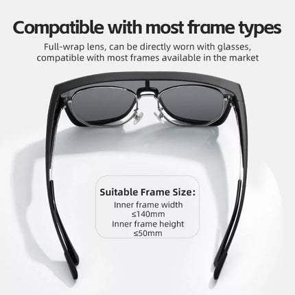 Rockbros polarized sunglasses black model SP304