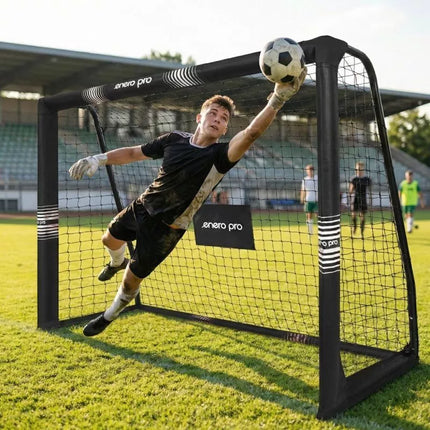 FOOTBALL GOAL WITH NET 180x120x60CM ENERO PRO