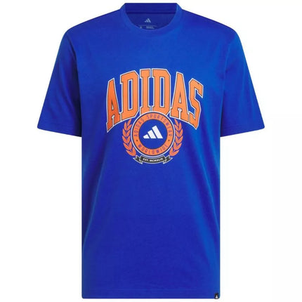Vyriški adidas Varsity Crest marškinėliai mėlyni JN2515
