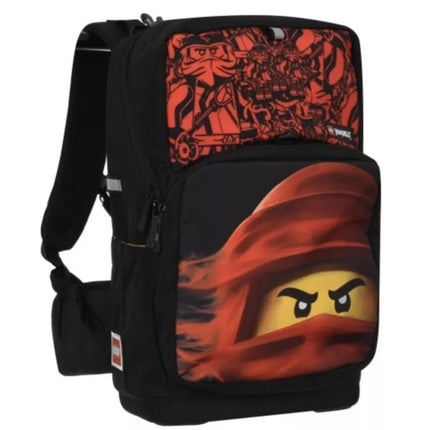Raudona 18L vaikų kuprinė darželiui Lego Ninjago Optimo Plus - 20222-2302