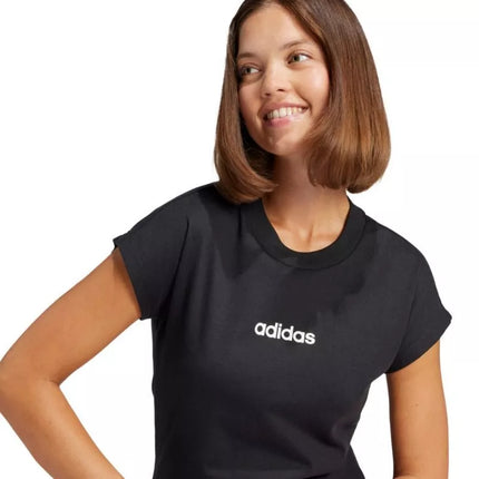 adidas Essentials Linear medvilniniai marškinėliai W JC8238
