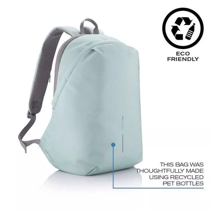 XD DESIGN ANTI-THEFT BACKPACK BOBBY SOFT GREEN P/N: P705.797