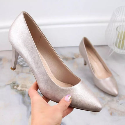 Sergio Leone W 1336 auksiniai aukštakulniai