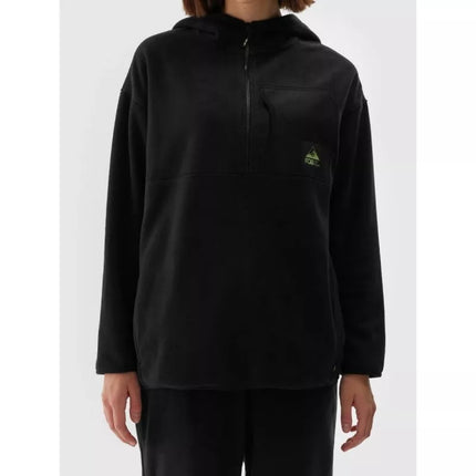 Moteriškas džemperis su gobtuvu, standartinio kirpimo, fleece 4F 4FWAW24TFLEF248-20S