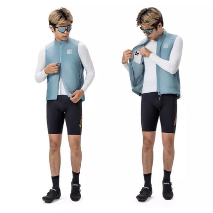Rockbros YDMJ003 Windproof Vest Spring/Autumn Size S - Blue