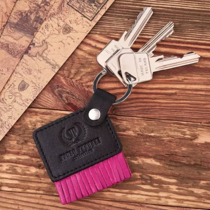 Paolo Peruzzi Pink Genuine Leather Keychain - T-88 BL/PI