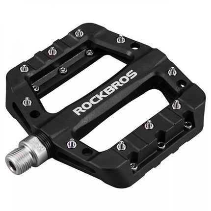 Rockbros 2017-12CBK Nailoninių Dviračio Pedalų Komplektas - Juodos