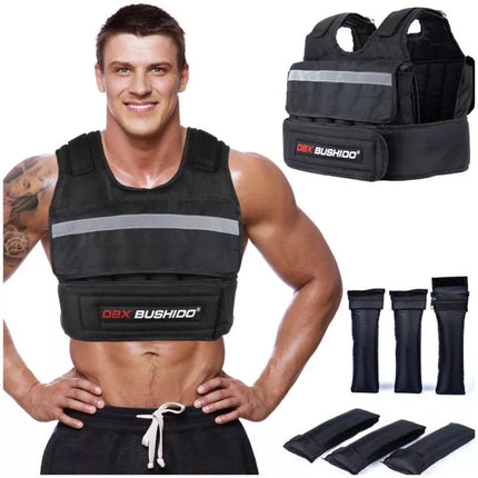 Weighted Training Vest 12 Inserts (Empty)